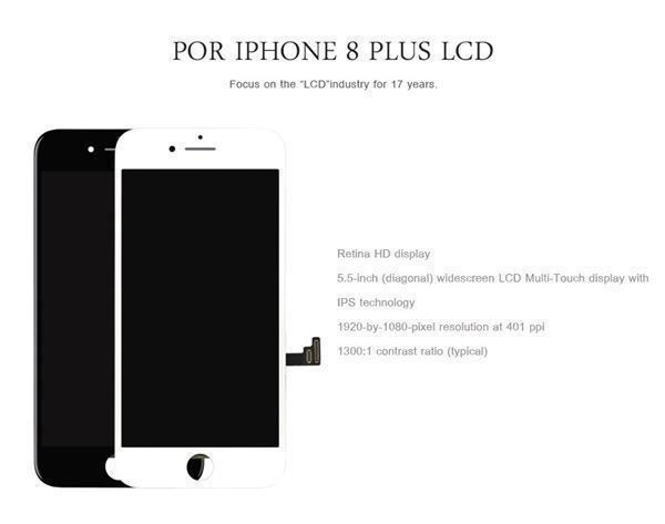 Monitor: iPhone 8 Plus Display Touchscreen Digiti – Nuovo e nell'imballaggio originale da Unterägeri venduto da RmOnline 1