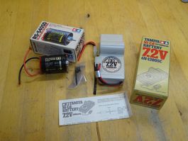 Tamiya Ersatzteile, Batterie, Mabuchi Motor, Neu in OVP