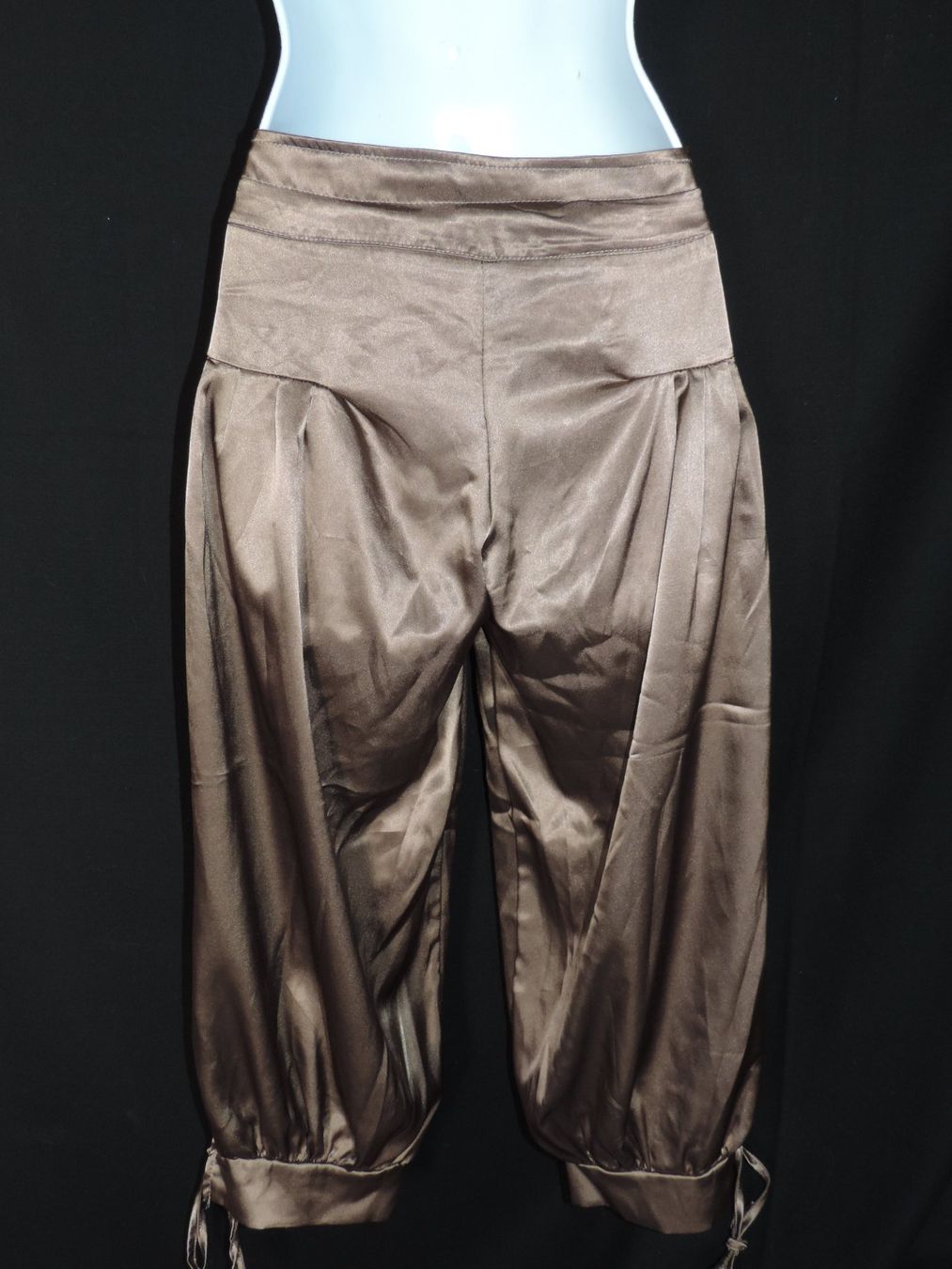 Hosen: corsaire ample brun scintillant – Gebraucht aus Genève von Axelle333 8