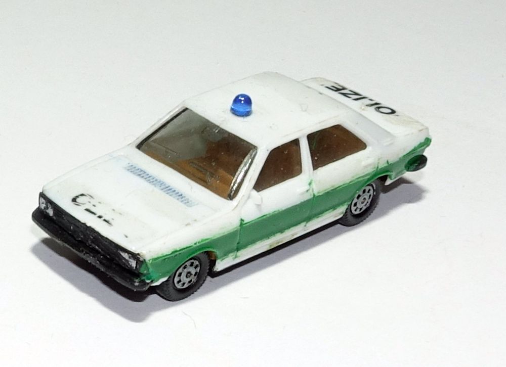Herpa Modellauto: Mercedes-B T1 207D Polizei-Transporter (1977–1995) – Detailtreue H0 1/87 Miniatur Zum Sammeln & Präsentieren