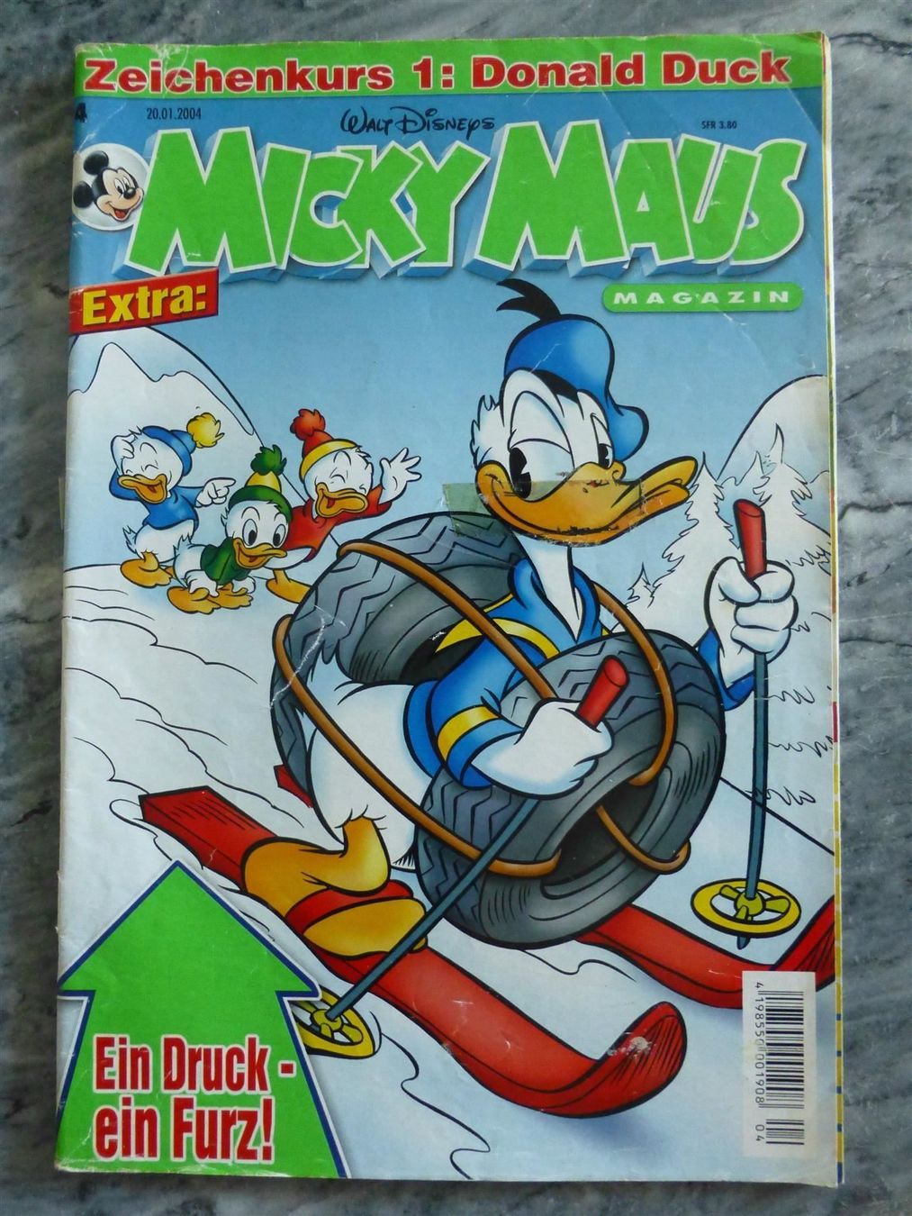 Fumetti: Micky Maus Heft - Nr. 4 / 20.01.2004 – Usato da Basel venduto da Falconis