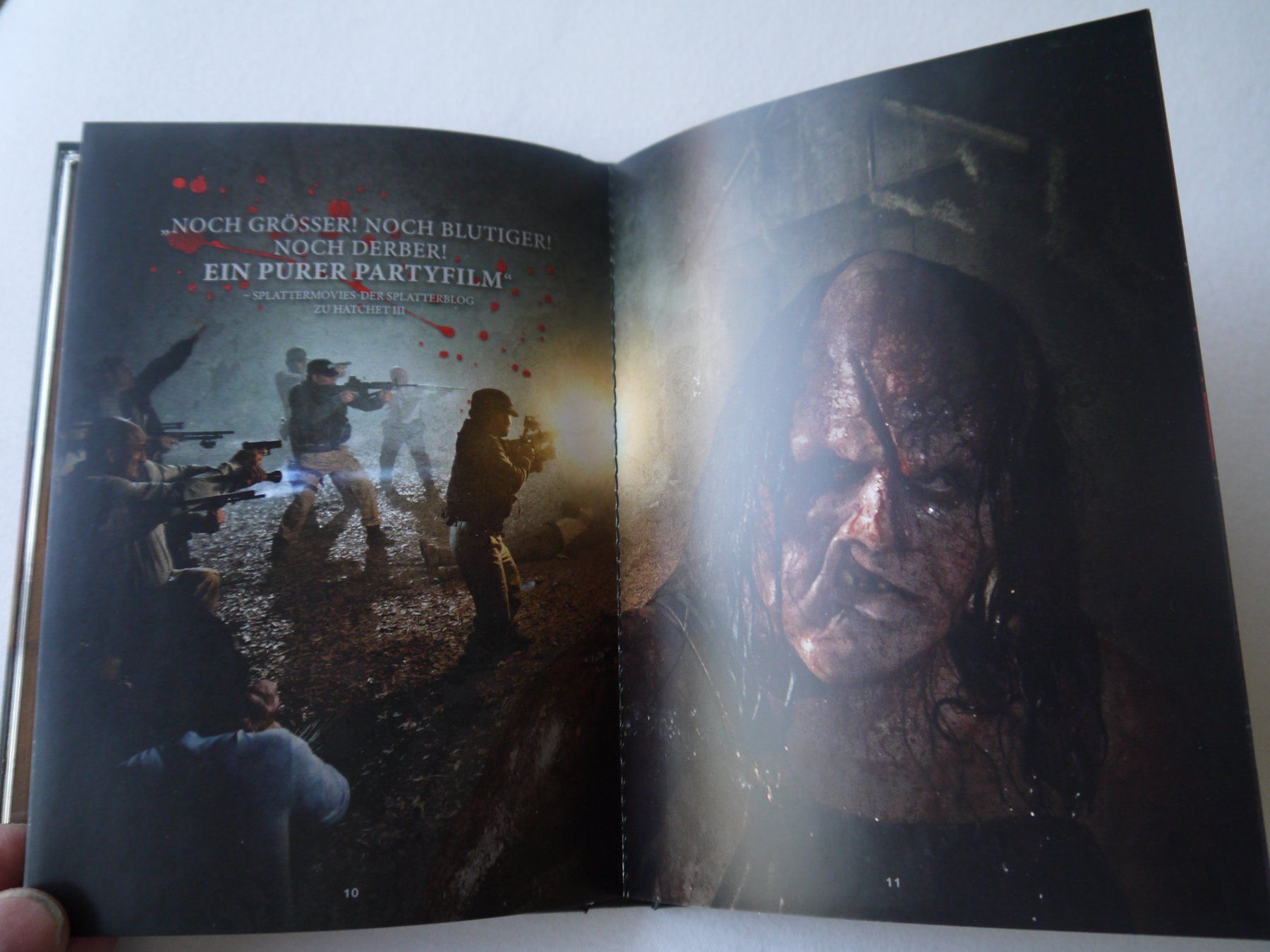 Tutti i DVDs: HATCHET 3 - Mediabook 223/333 -selten – Usato da Hagendorn venduto da Blaf 3