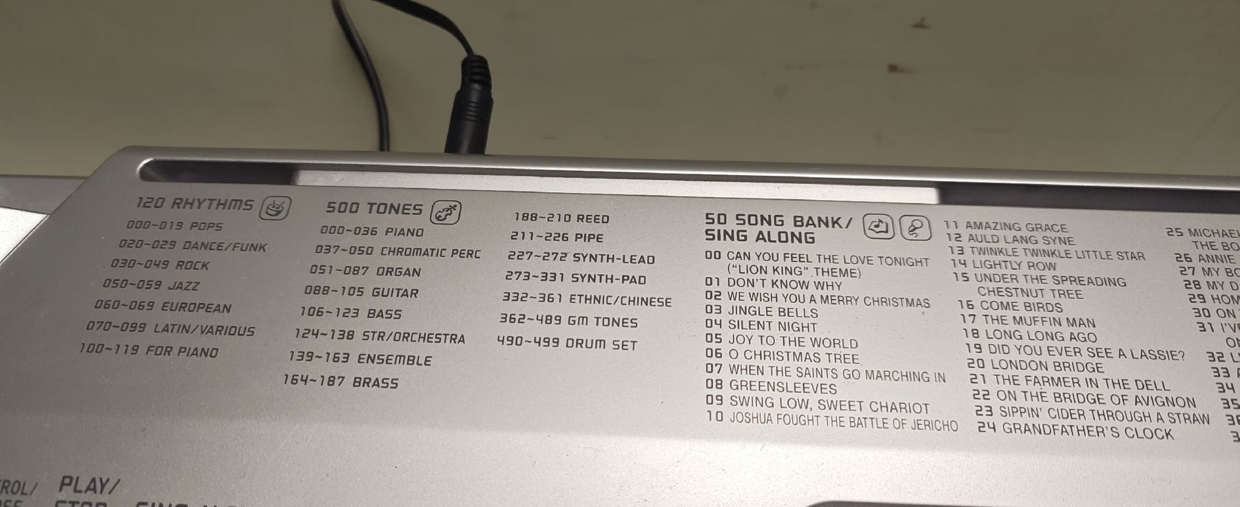 Casio Strumenti musicali: Keyboard von Casio CTK-800. (nov767) – Usato da Künten venduto da Schnaepplihuus 4