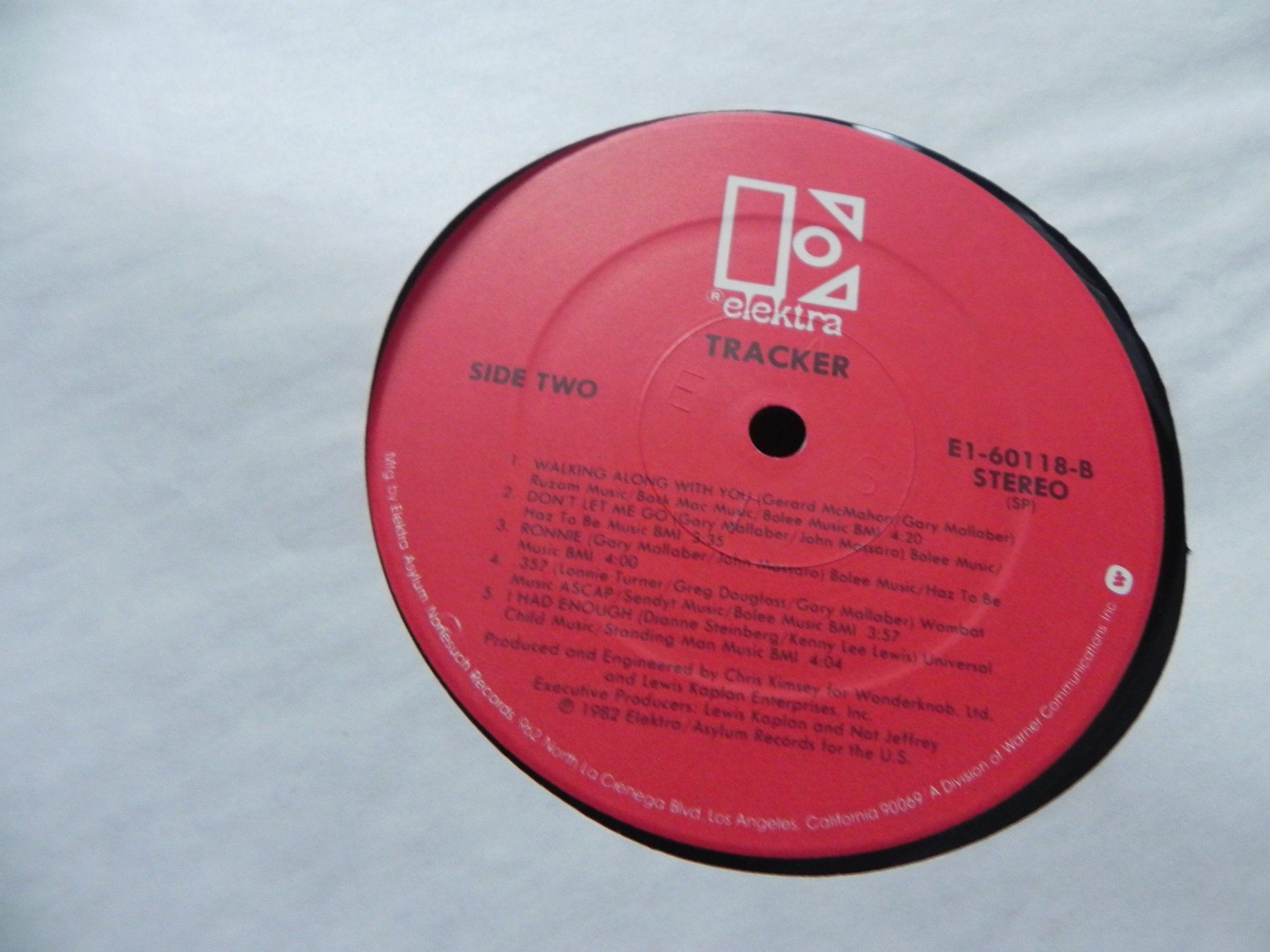 Schallplatten: LP USA Indie Rock Band Tracker 1982 – Gebraucht aus Siebnen von krimsie 5