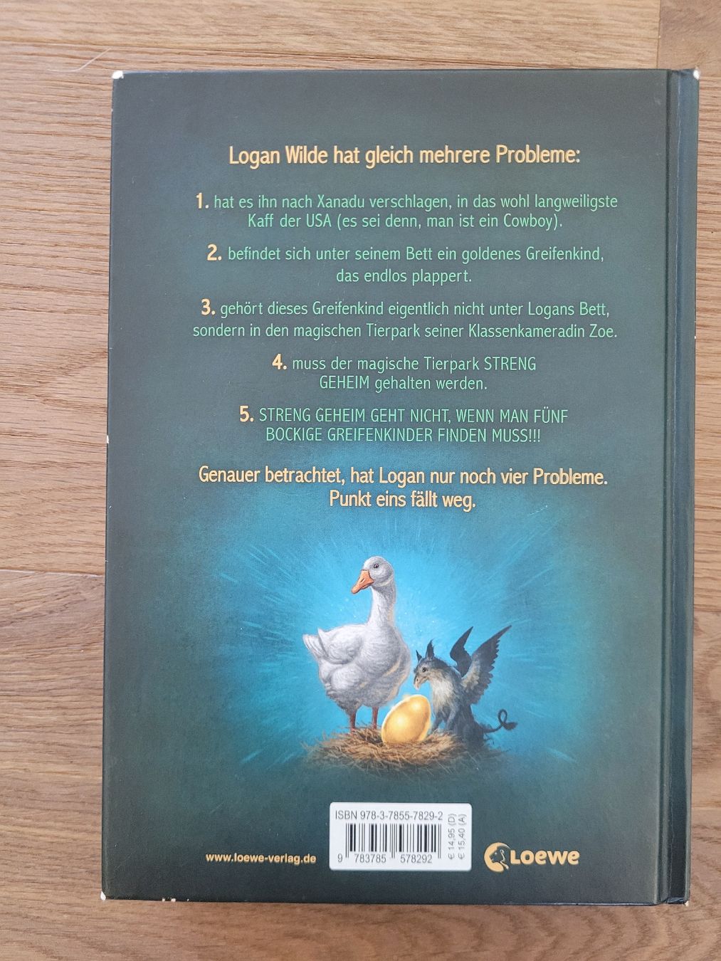 Libri: Buch: Magic Park - Das Geheimnis der Greifen – Usato da Frauenfeld venduto da Flurims 1