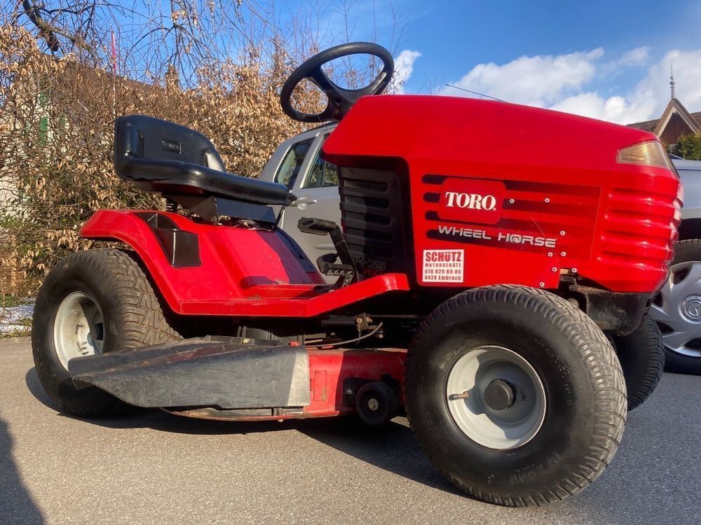 Rasenmäher Traktor Toro Top Zustand Kaufen auf Ricardo