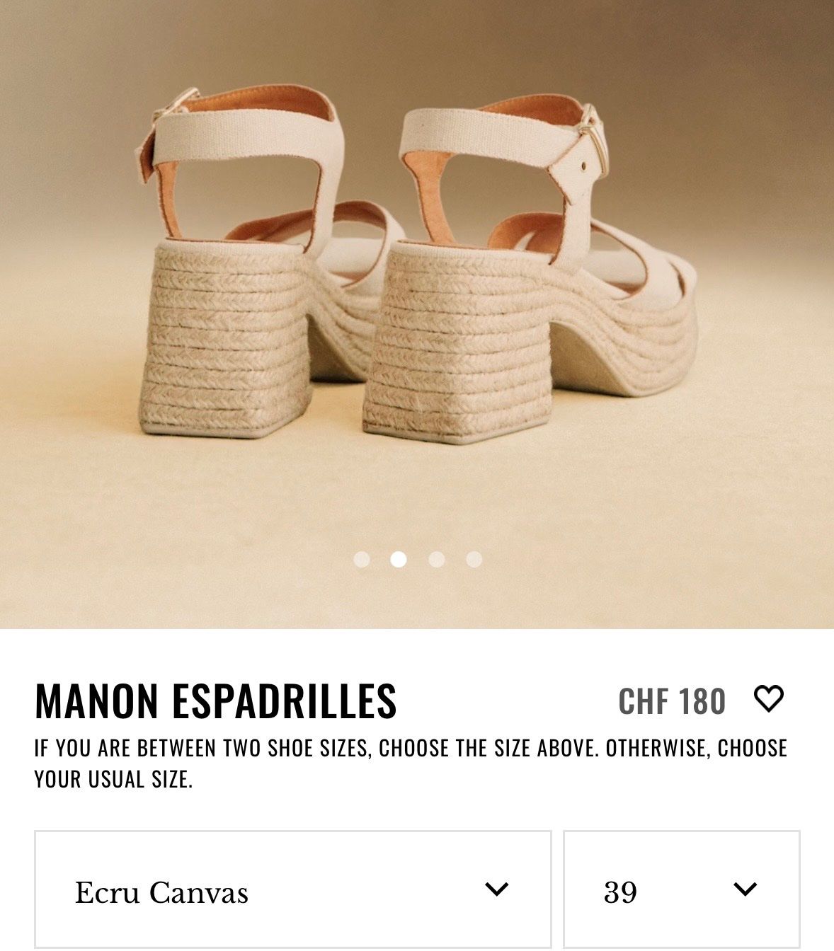 Sezane Scarpe da donna: Manon Espandrilles von Sézane – Nuovo (secondo la descrizione) da Einsiedeln venduto da bet_6nlq 1