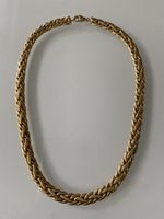 Collier doré vintage - Style tressé tendance, parfait !