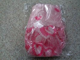 Fadenvorhang rosa Herzen (ca. 100 x 200 cm)