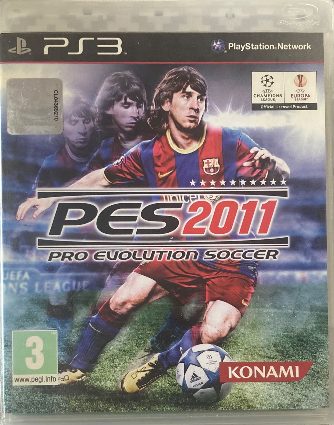 Spiele: PS3 - PES 2011 PRO EVOLUTION SOCCER – Gebraucht aus Poliez-Pittet von Newtown-Records