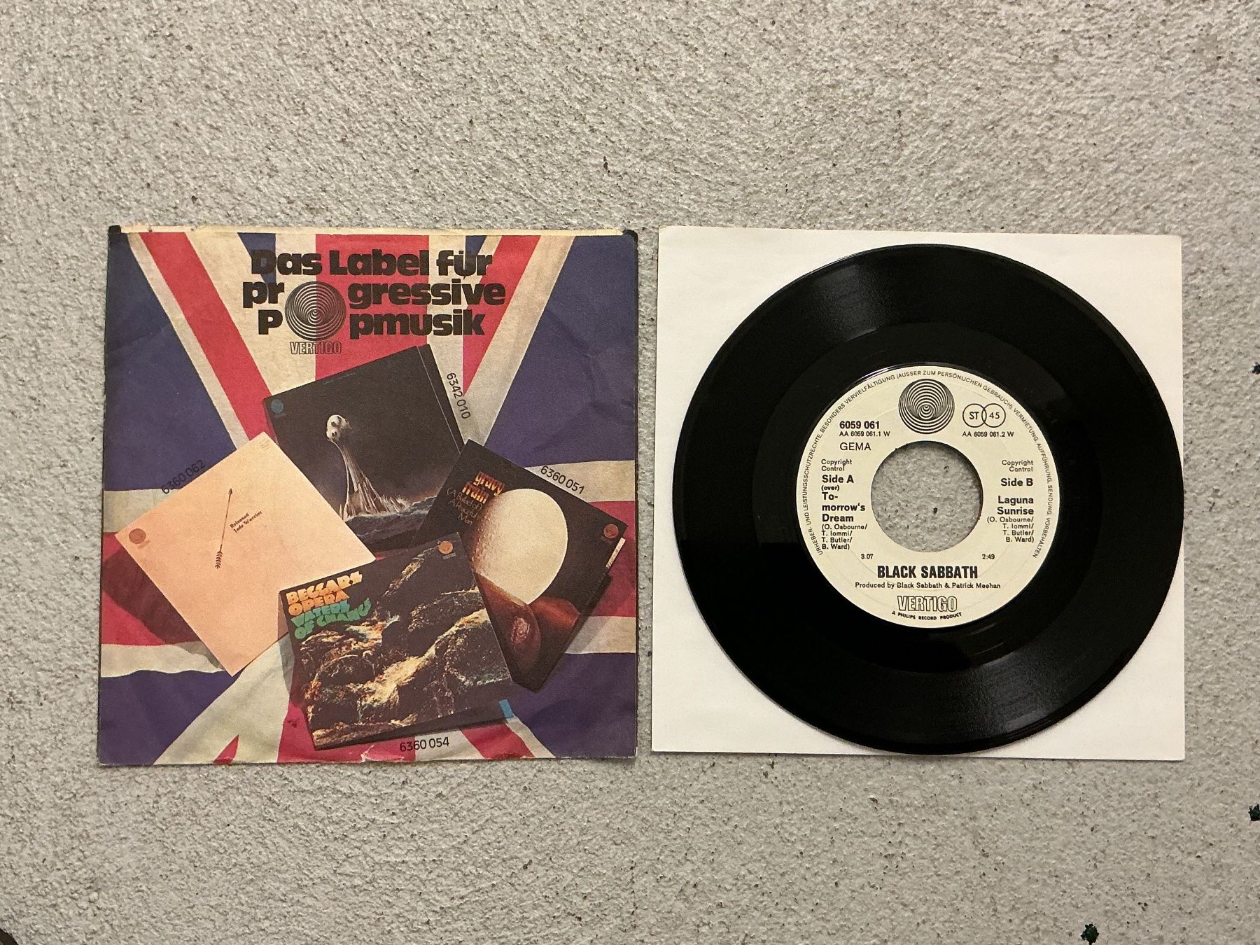 Dischi in vinile: Black Sabbath Single - Tomorrow's Dream – Usato da Winterthur venduto da Tumko_7_Vinyl 1