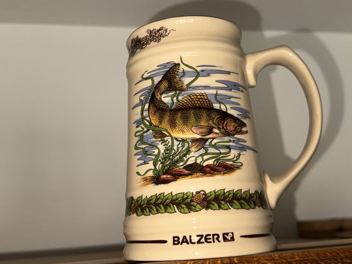 Bicchieri: Handbemalter Balzer Bierkrug 6stk – Usato da Gelterkinden venduto da seb_8jzy 8