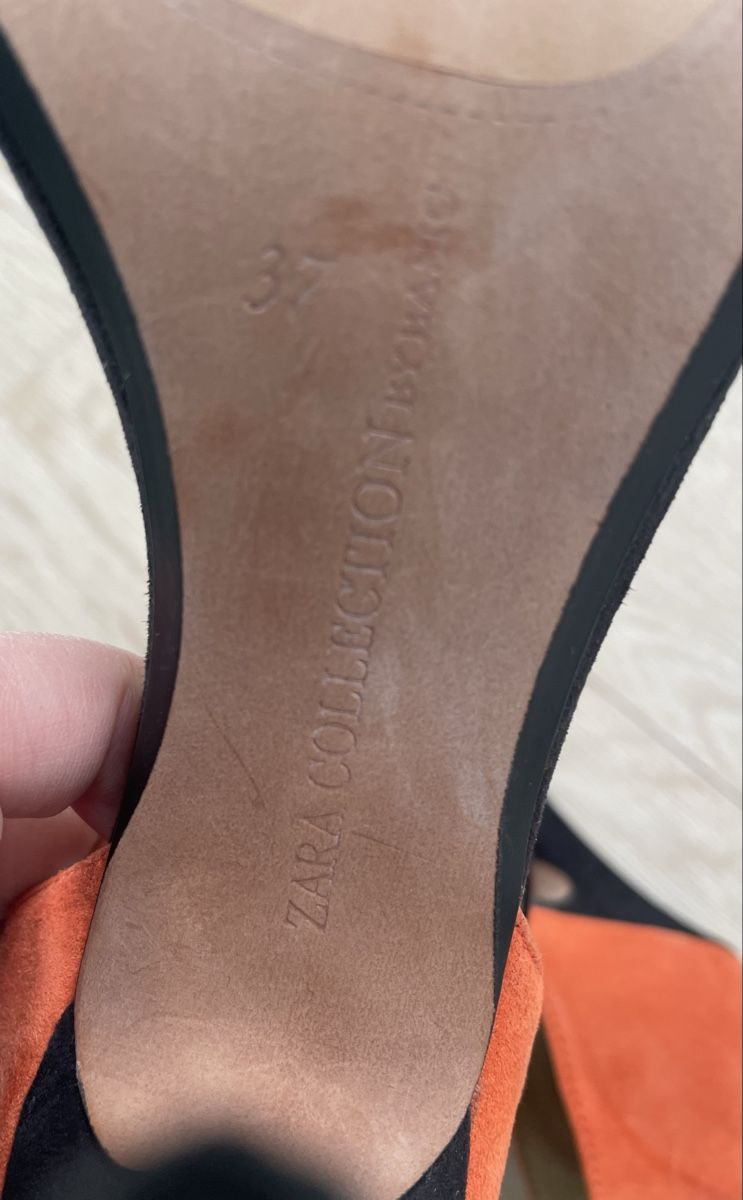 Zara Scarpe da donna: Zara High Heels Orange Colour Block Gr. 37 – Nuovo (secondo la descrizione) da Oberwil BL venduto da Stellochkas 4