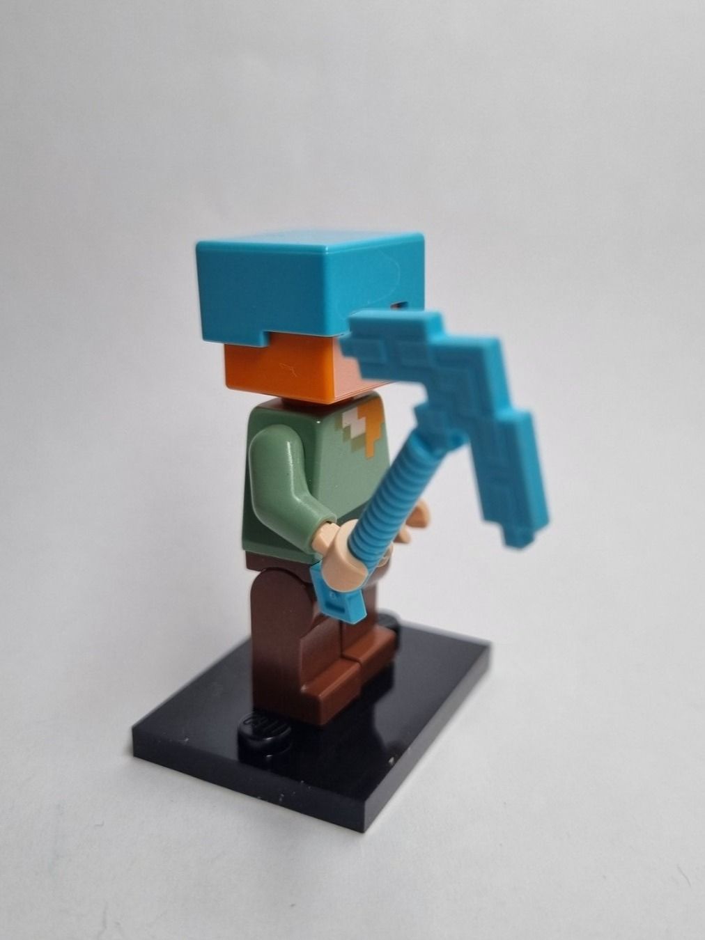 Lego Baukästen: LEGO Minecraft min019 Alex - Medium Azure Helmet – Neu (gemäss Beschreibung) aus Basadingen von NekoBricks 2