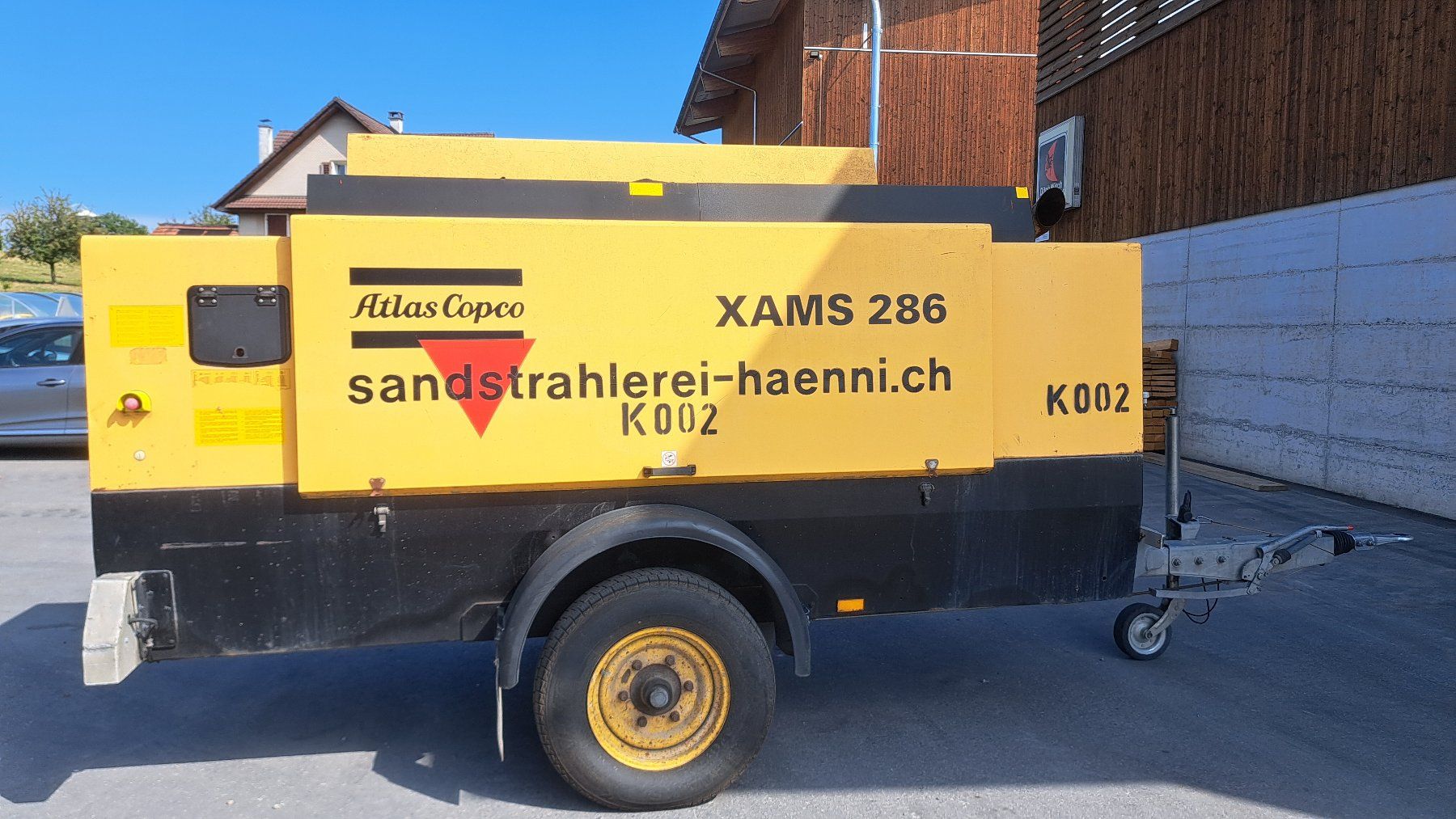 Atlas Copco Compressori: Baukompressor Atlas Copco XAMS 286 – Usato da Ballwil venduto da bohrmeister 6