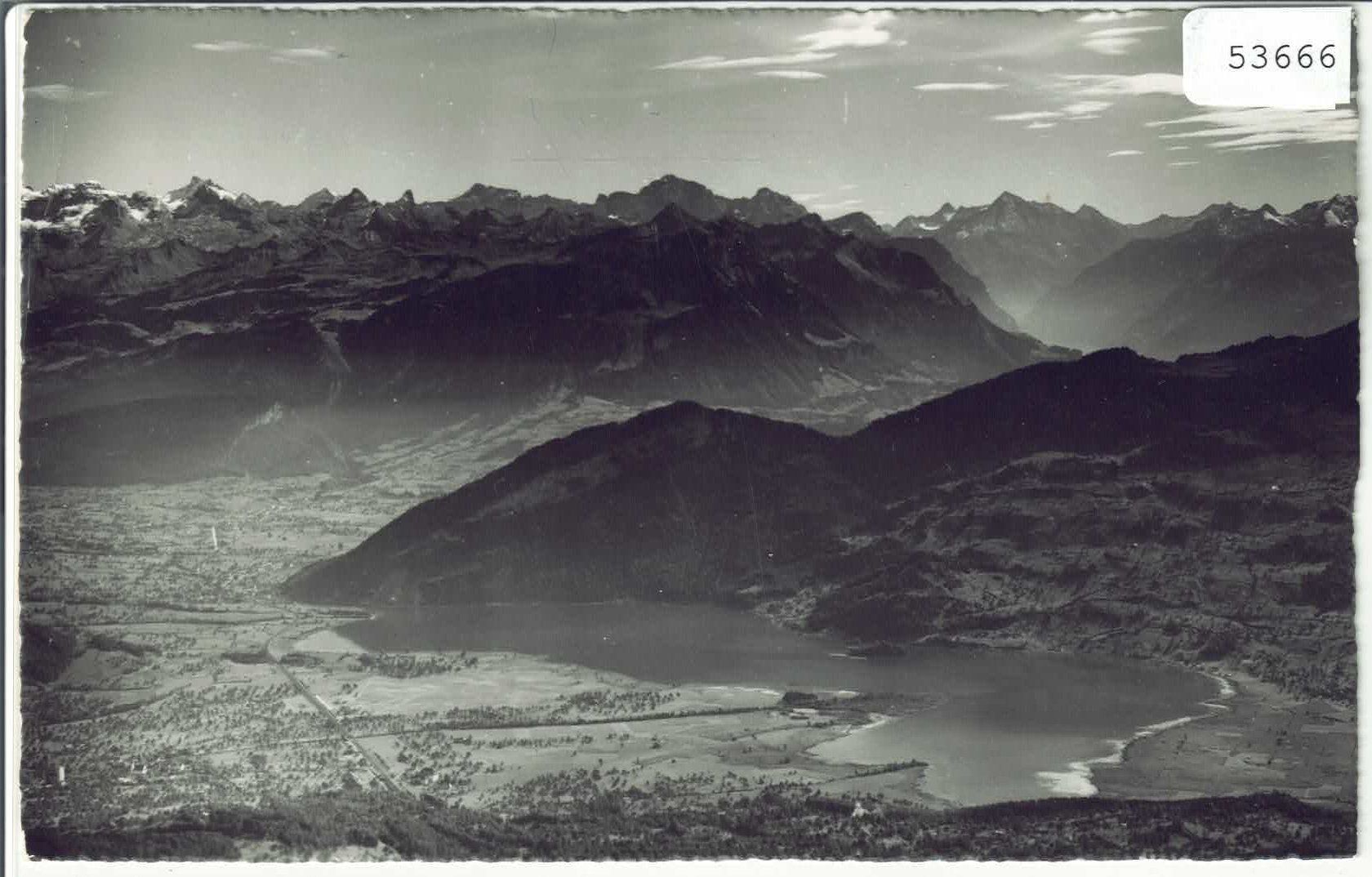 Ansichtskarten: Berggasthaus Rossberg-Kulm - Wildspitz - Lowerzersee – Gebraucht aus Ettingen von Kartenplanet