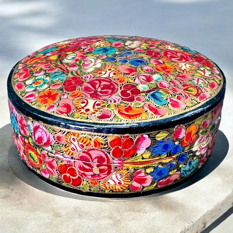 Boîte à bijoux papier mâché lapin multicouleur – Oxfam Magasins du Monde