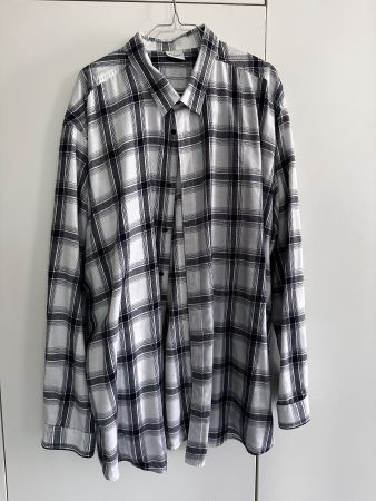 Herrenhemd Langarm Flanell 3XL
