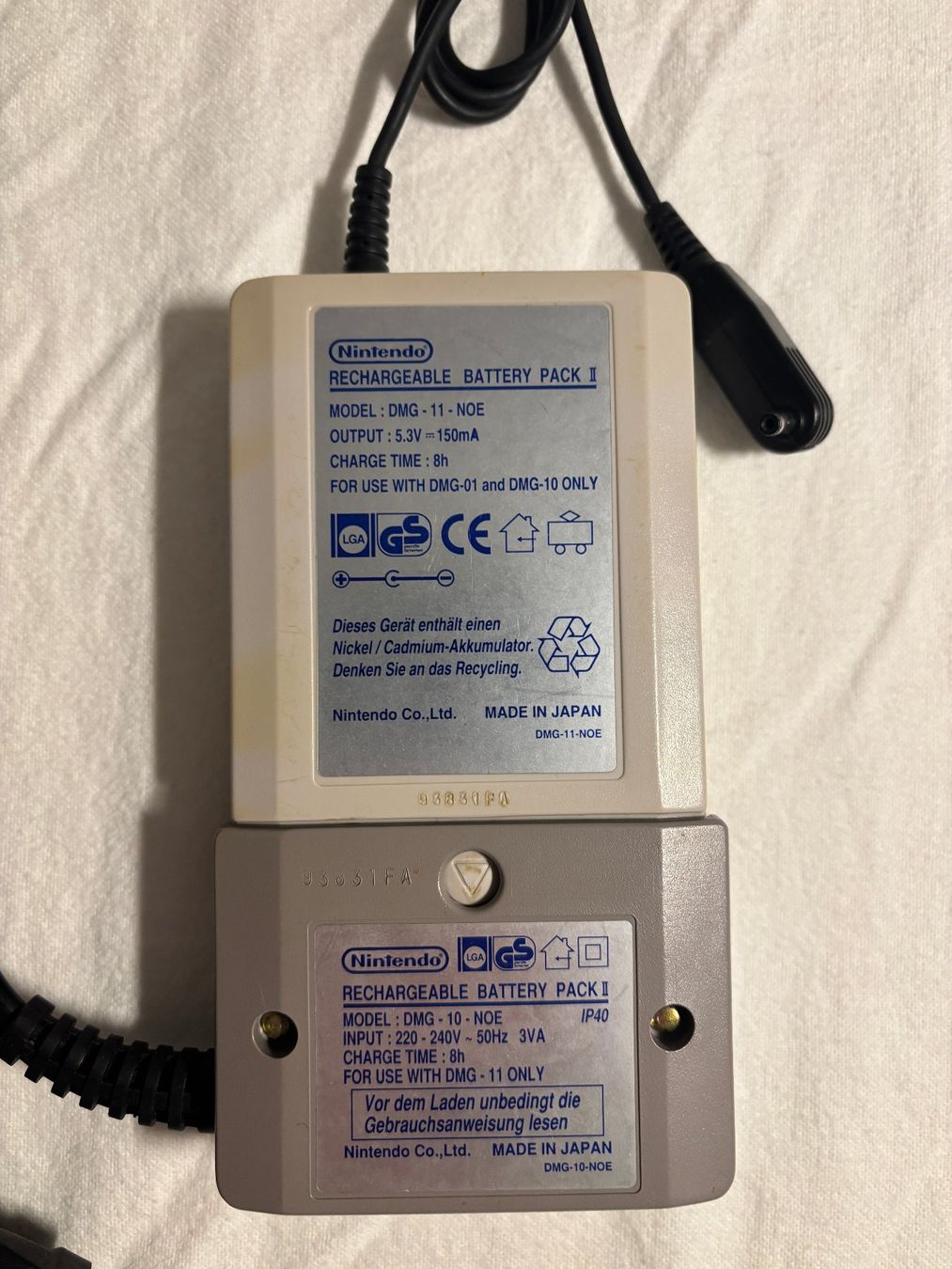 Nintendo Console: GB - Battery Pack II DMG-11 – Usato da Allschwil venduto da Bullach 2