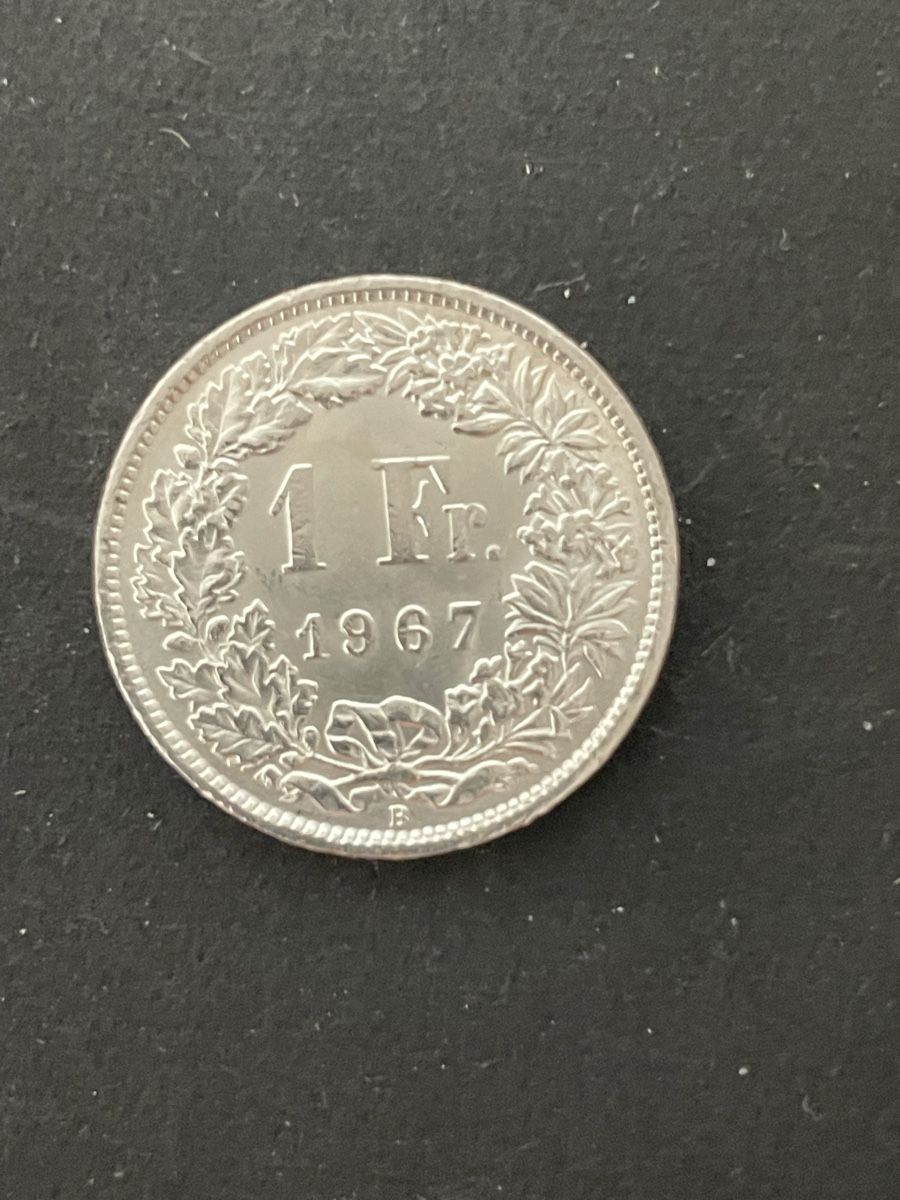 Toutes les monnaies: 1.- Silber CH Jahr 1967 – D'occasion à Meierskappel par Hala03 1
