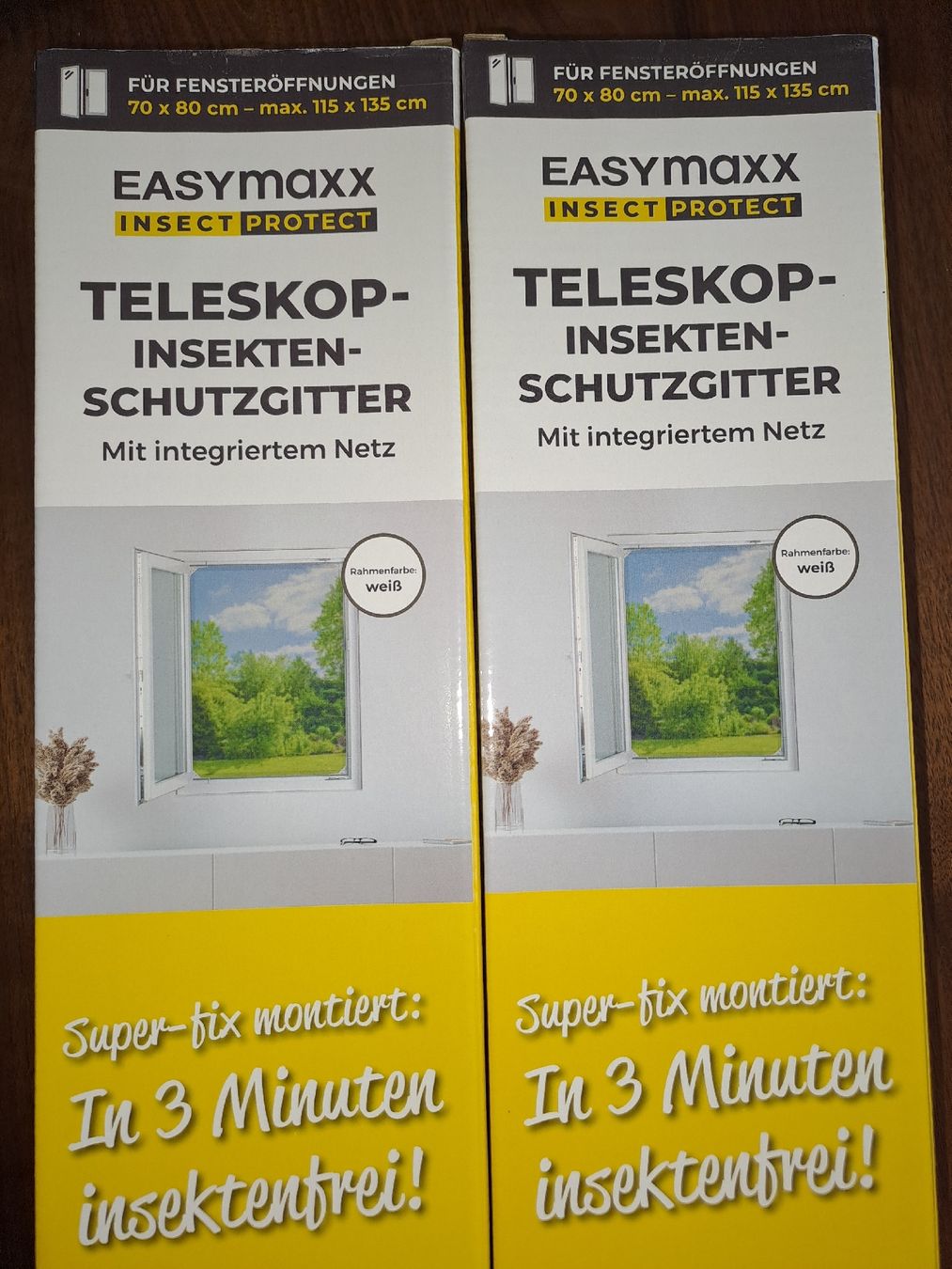 Sonstiges für Haushalt & Wohnen: EASYMAXX Teleskop Insektenschutzgitter  – Neu (gemäss Beschreibung) aus Umiken von Rider56