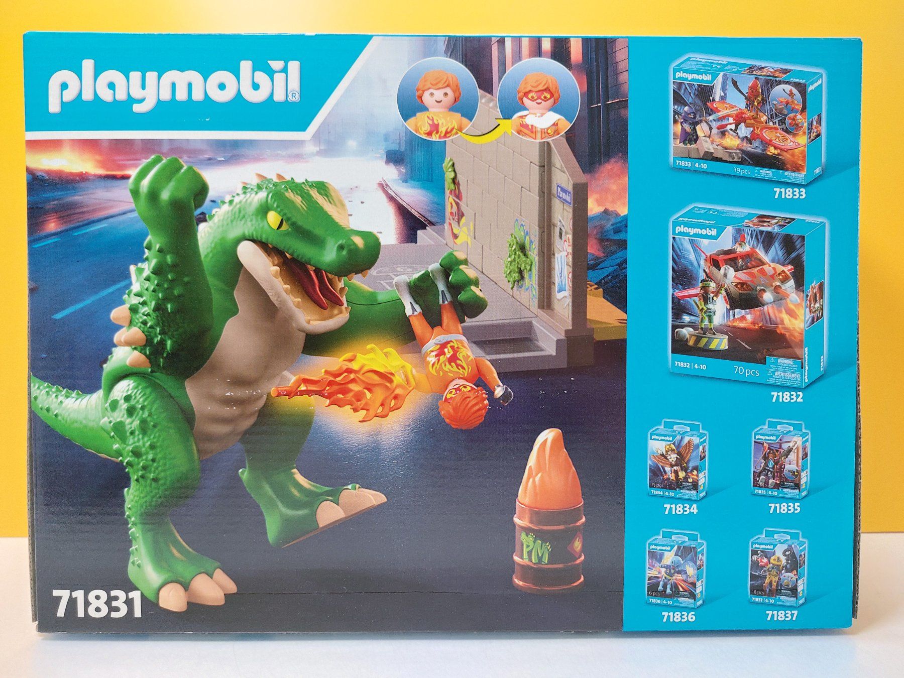 Playmobil Giocattoli: PLAYMOBIL 71831 Helden-Showdown mit der Riesenechse NEU – Nuovo e nell'imballaggio originale da St.Gallen venduto da TinasBauundSpiel 1