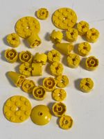 Lego 30 gelbe Rundsteine