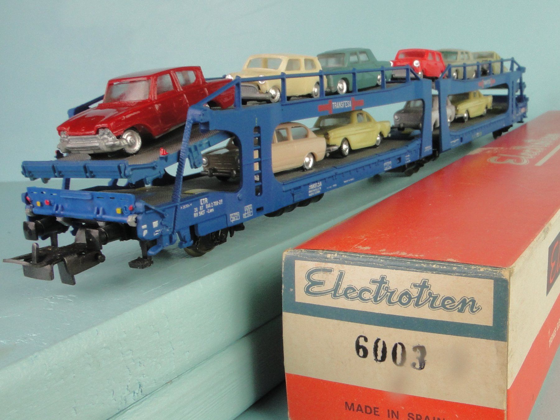 Renfe Modelleisenbahnen: Electrotren 6003 Autotransporter Transfesa, NEU – Gebraucht aus Bülach von cann11 6