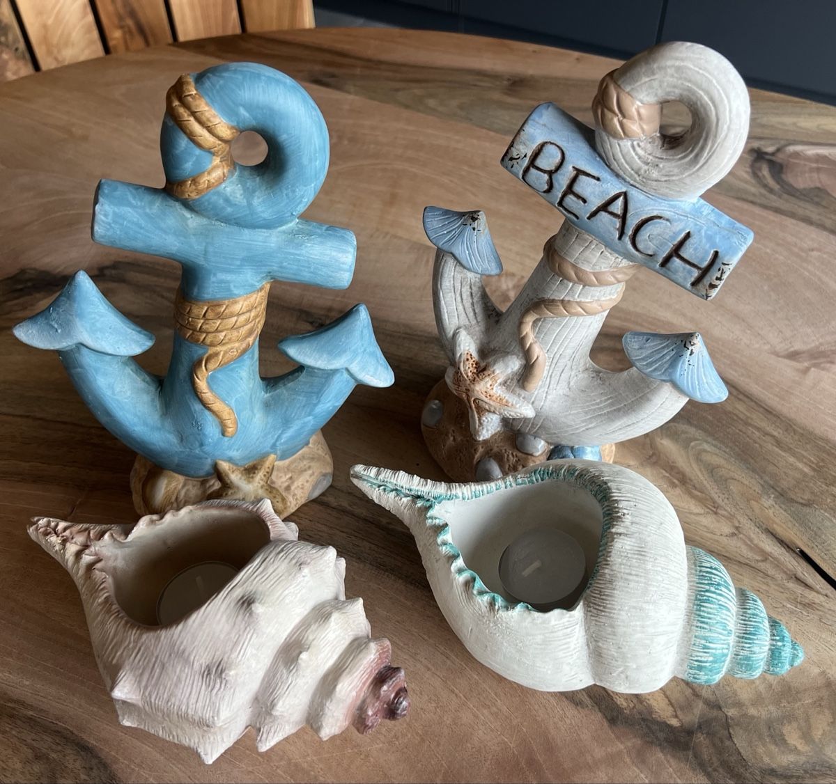 Tutte le decorazioni: Sommerdeko Set: Anker und Muschel – Usato da Derendingen venduto da Laubfleckerli
