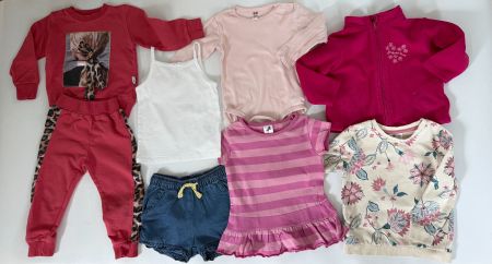 Kleiderpaket für Mädchen Gr. 92-98
