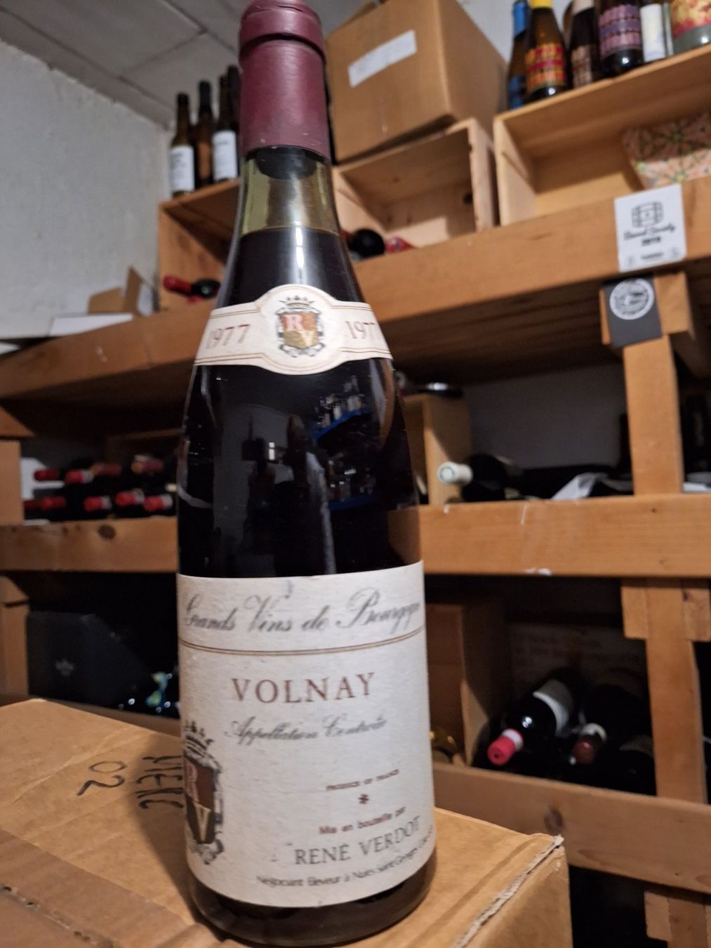Vino: Volnay 1977 – Usato da Langenthal venduto da Physycer0