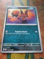 POKEMON  Nickit   G  PAR EN  119/182   HP70   2023