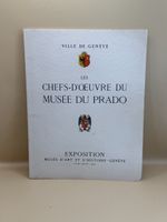 Catalogue exposition Prado 1939 Geneve rare
