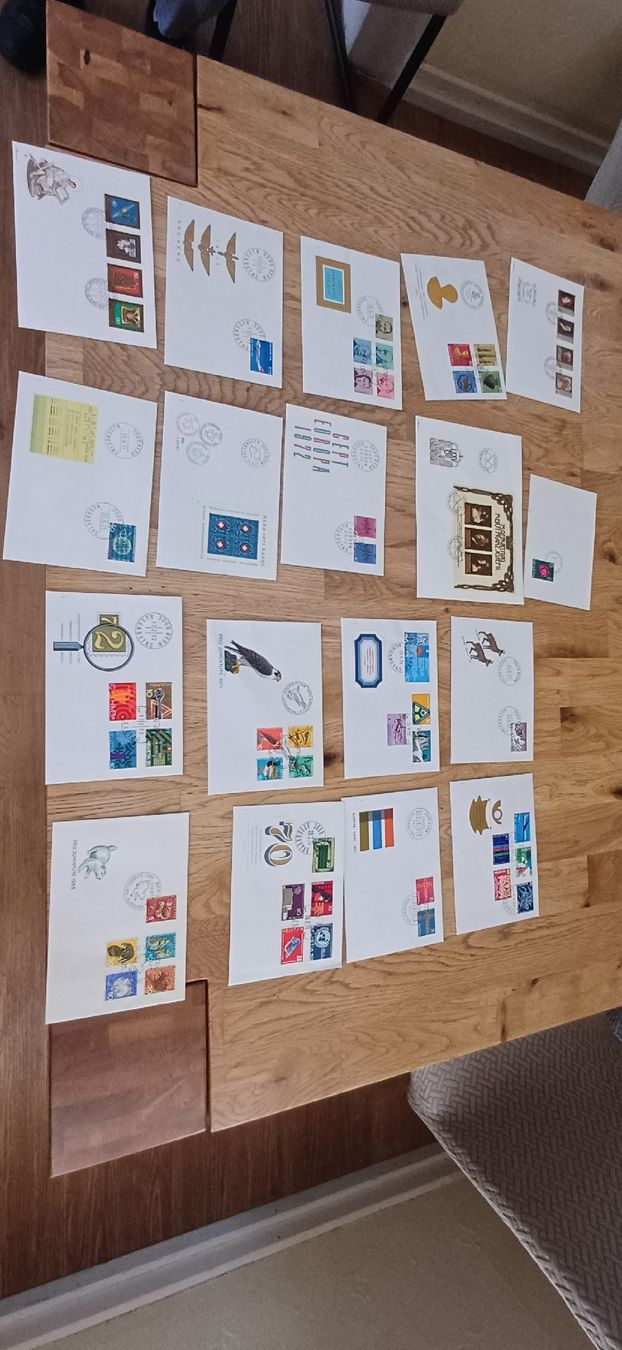 Alle Briefmarken: 137 Sonderbriefe  – Gebraucht aus Flawil von Naphtali 2