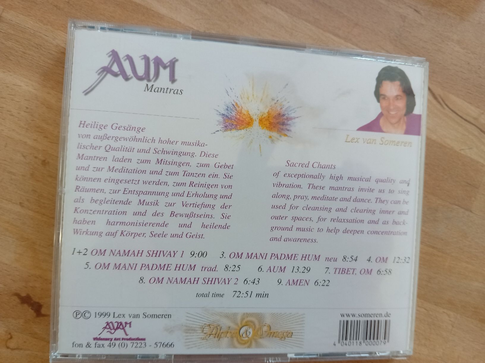 CDs: CD Aum Mantras, Lex van Someren – D'occasion à Witterswil par hele04 1