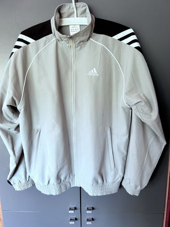 Vintage Adidas Trainingsjacke Grau Gr. S 