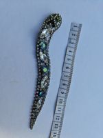 Brosche mit Zirkonia Steinen