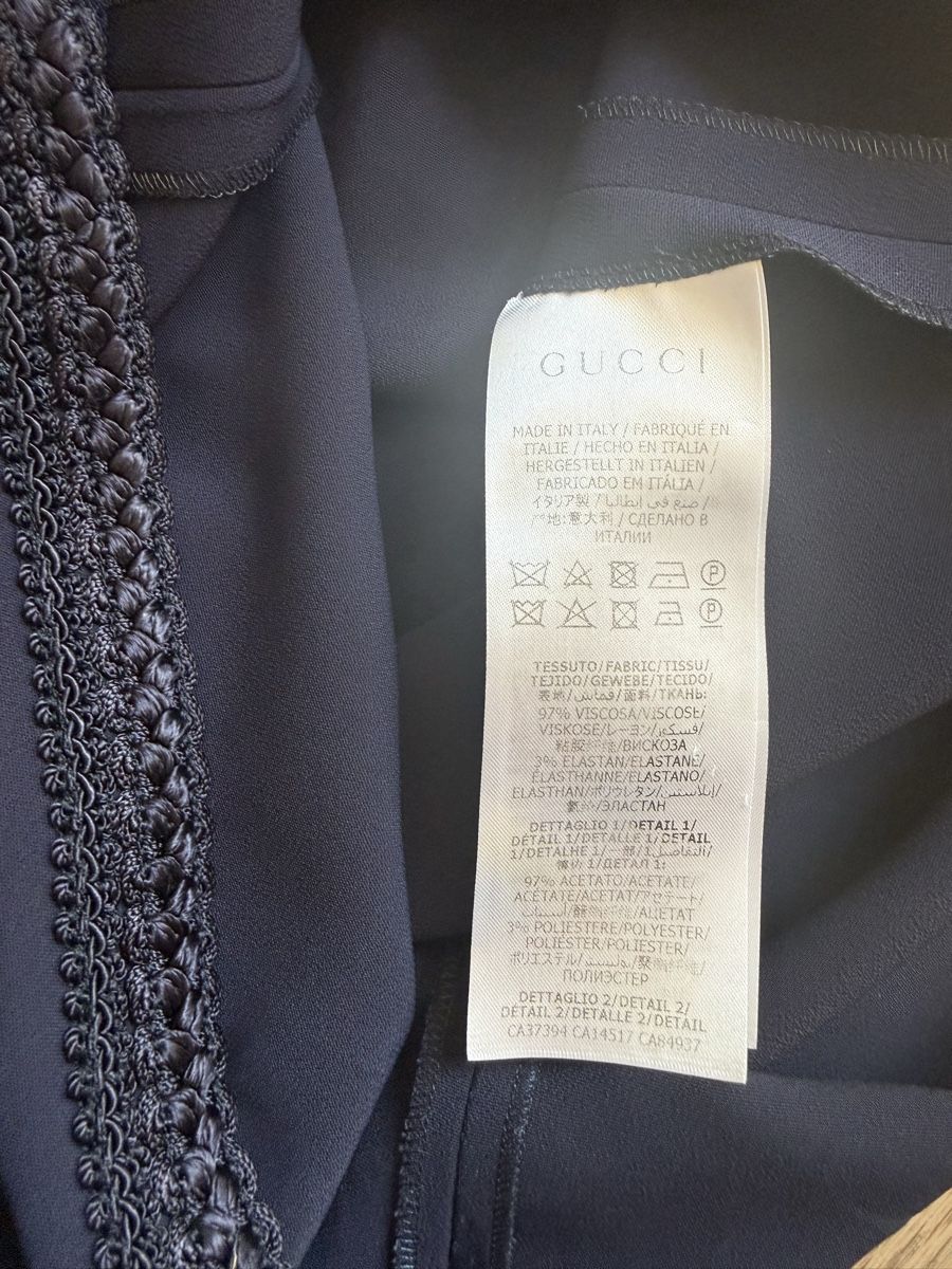 Gucci Vestiti: Gucci dress navy – Nuovo (secondo la descrizione) da Bäch SZ venduto da jfog 3