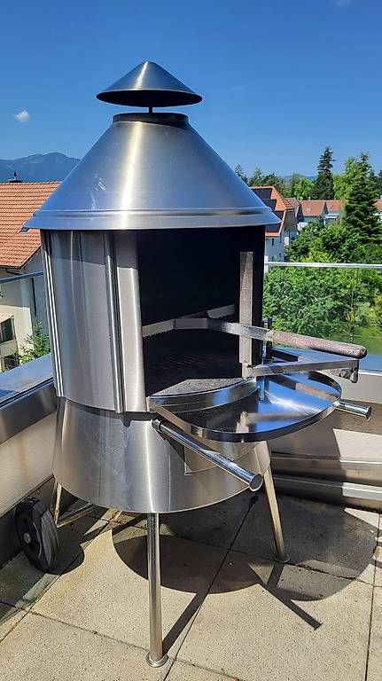 Grills: Mimosa Gartencheminée "Ideal" 160 cm hoch – Gebraucht aus Thun von sil_5nkr 1