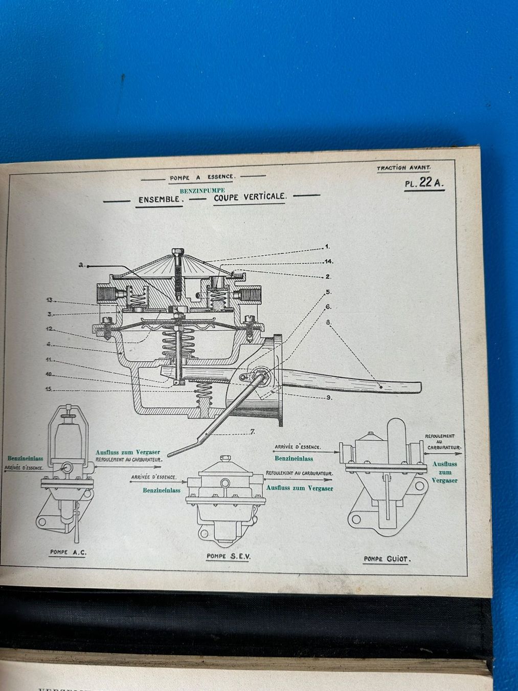 Libri: Reparatur - Handbuch , Citroen  1948 , Oldtimer – Usato da Boswil venduto da pavo1 7