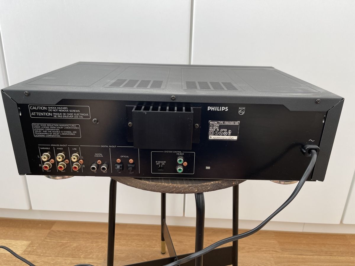 Philips Aufnahmegeräte: Philips - Digital Compact Cassette Recorder - DCC 900 – Defekt aus Stäfa von cip_lkg5 2