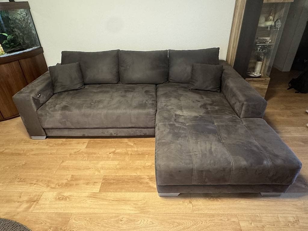 Sofas: Ecksofa / Wohnlandschaft mit Ottomane – Gebraucht aus Aarburg von Injac 2