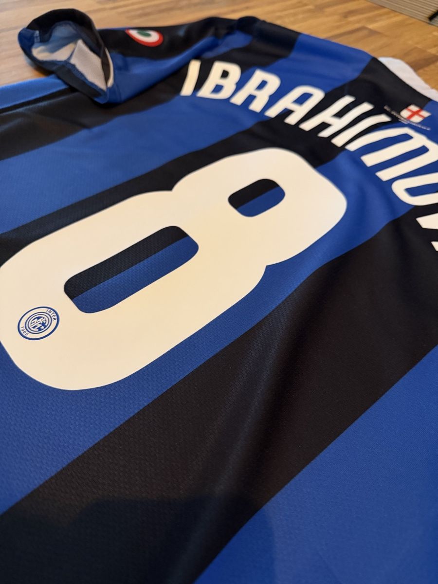 Nike Canottiere & Pantaloni: Original Ibrahimovic Inter Milan 2006/07 Trikot M – Usato da Burgdorf venduto da Shirtsy 2