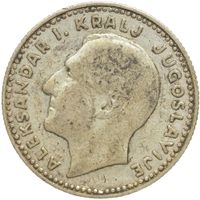 Jugoslawien: 10 Dinara - Aleksandar I 1931