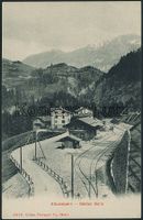 GR Solis - Bahnhof - Rhätische Bahn RhB - Vaz Obervaz