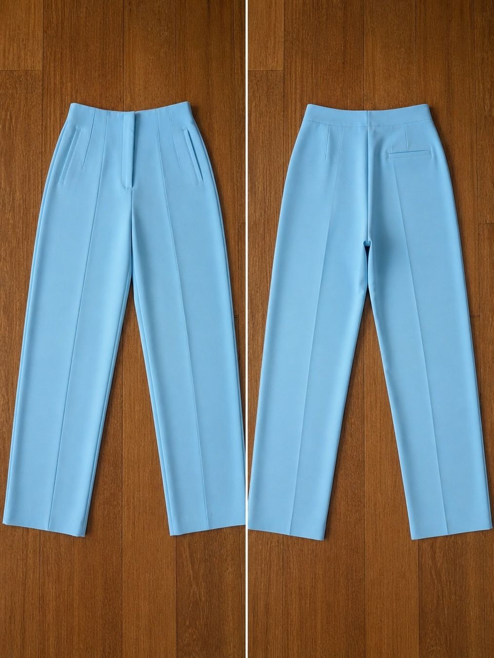 Manor Pantaloni: Pantalone classico Manor azzurro – Usato da Lugano venduto da mic_zcm7