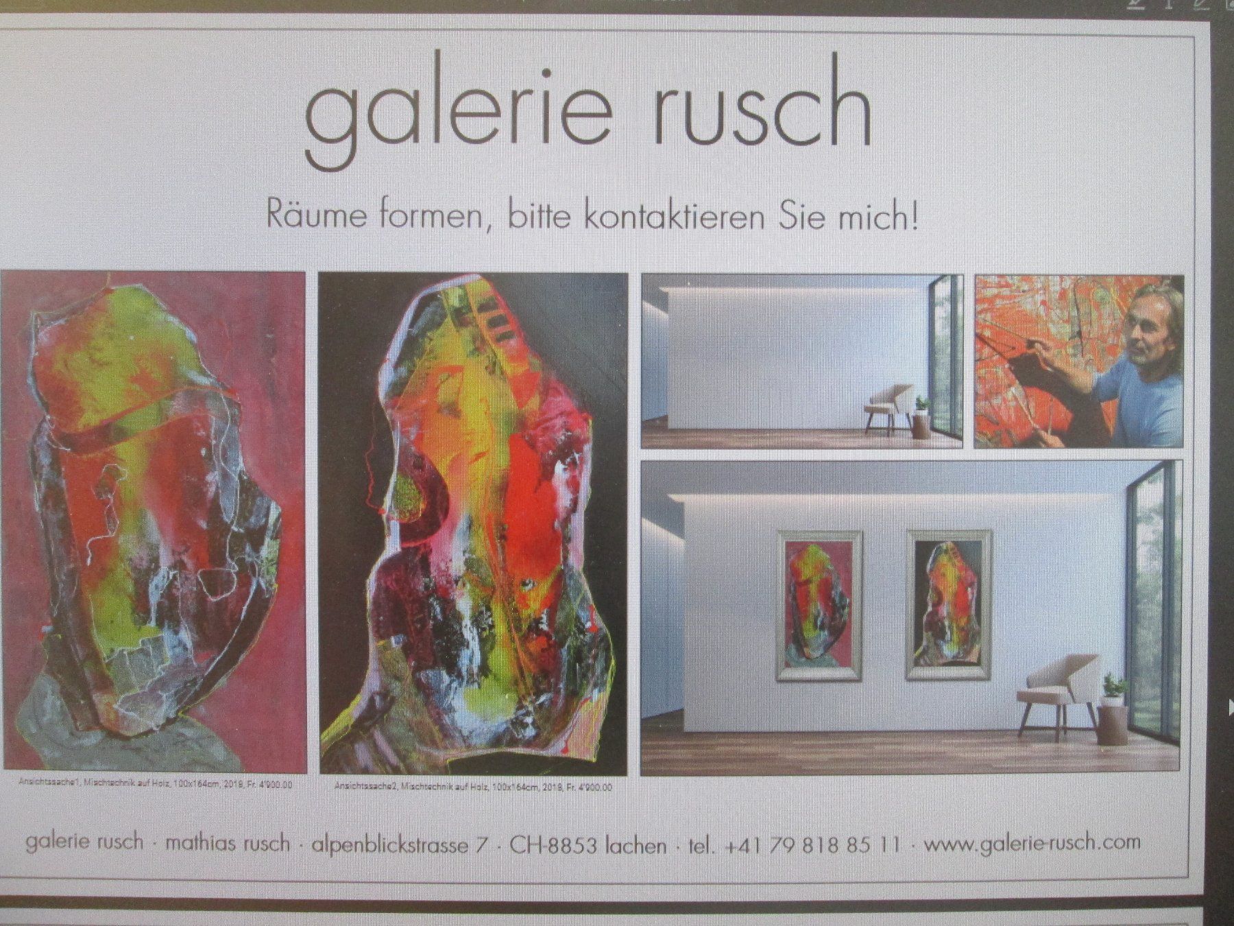 Grafica & Litografie: original Farblitho / Mathias Rusch, sen. / E.A. / signiert – Usato da Rapperswil SG venduto da designandmore 9