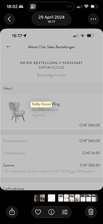 Westwing Poltrone: Westwing Teddysessel – Usato da Unterengstringen venduto da ZurichBlue 1