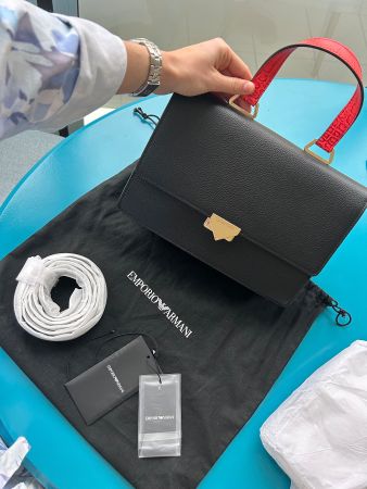 Emporio Armani leather handbag