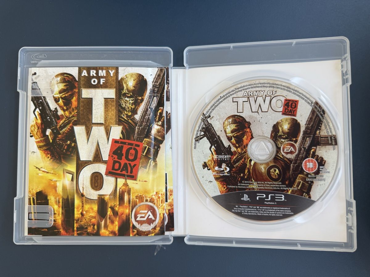 Giochi: PS3 Army of Two 40th Day  – Usato da Spiegel b. Bern venduto da Desisk44 2